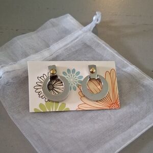 Silver Hoop Earrings